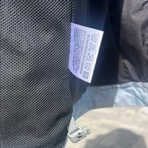 Crane Small Light Blue Hooded Windbreaker Womens TechTex - Picture 12 of 13